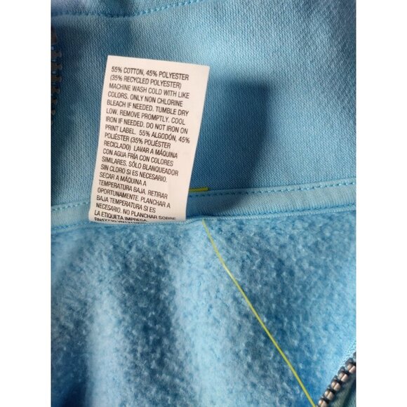 All In Motion Womens Blue Half-Zip Hoodie Fleece Pullover 1X, NWT - Picture 5 of 8